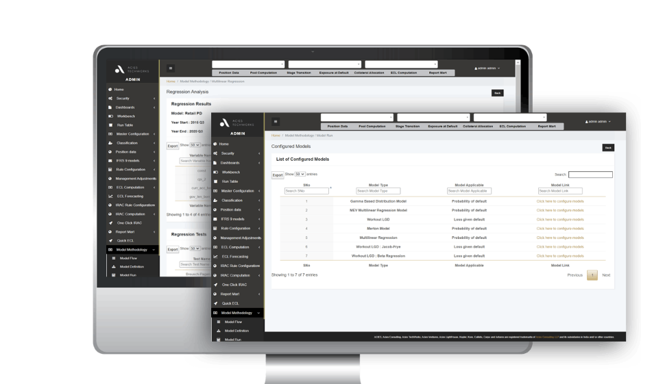 screenshot of Kepler IFRS 9
